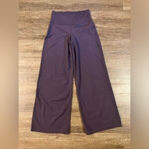 Athleta Womens Purple Elation Wide Leg Pant Size Medium H23